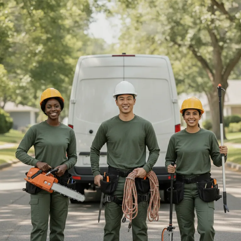 Tree Removal team in Edinburg
